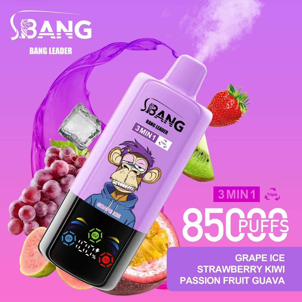 Bang Leader 85K Puffs 3 in 1