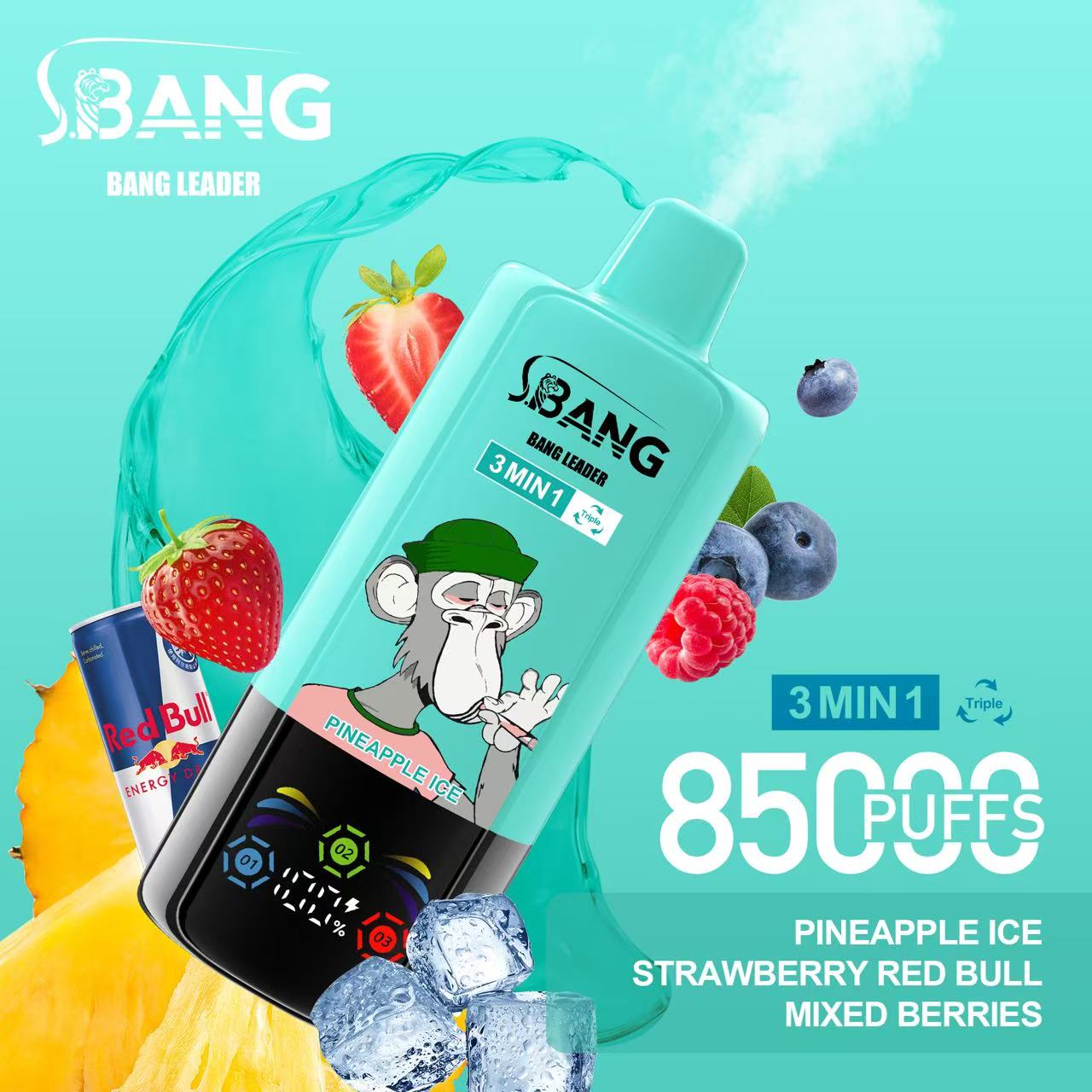 Bang Leader 85K Puffs 3 in 1