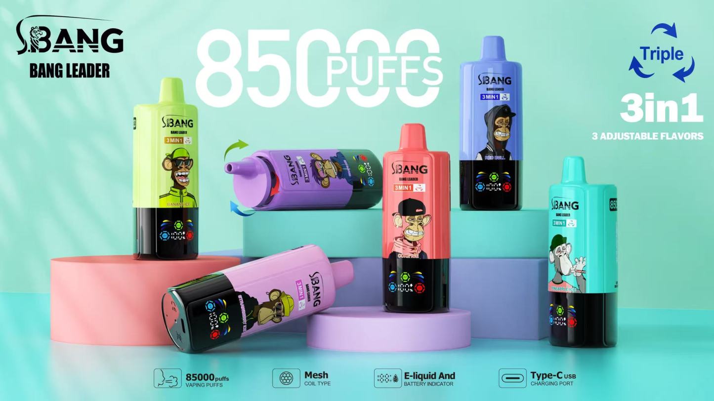 Bang Leader 85K Puffs 3 in 1