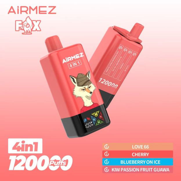 Airmez FOX 120k Puffs 4 IN 1