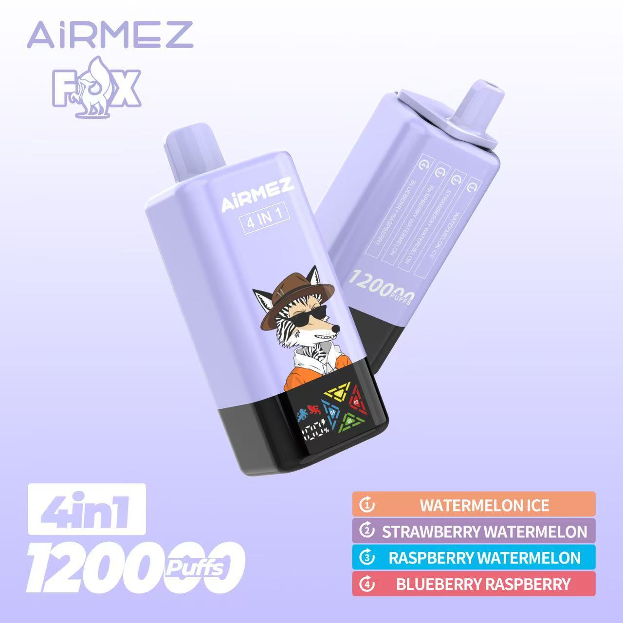 Airmez FOX 120k Puffs 4 IN 1