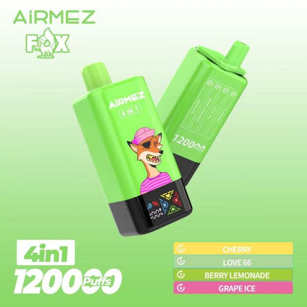 Airmez FOX 120k Puffs 4 IN 1