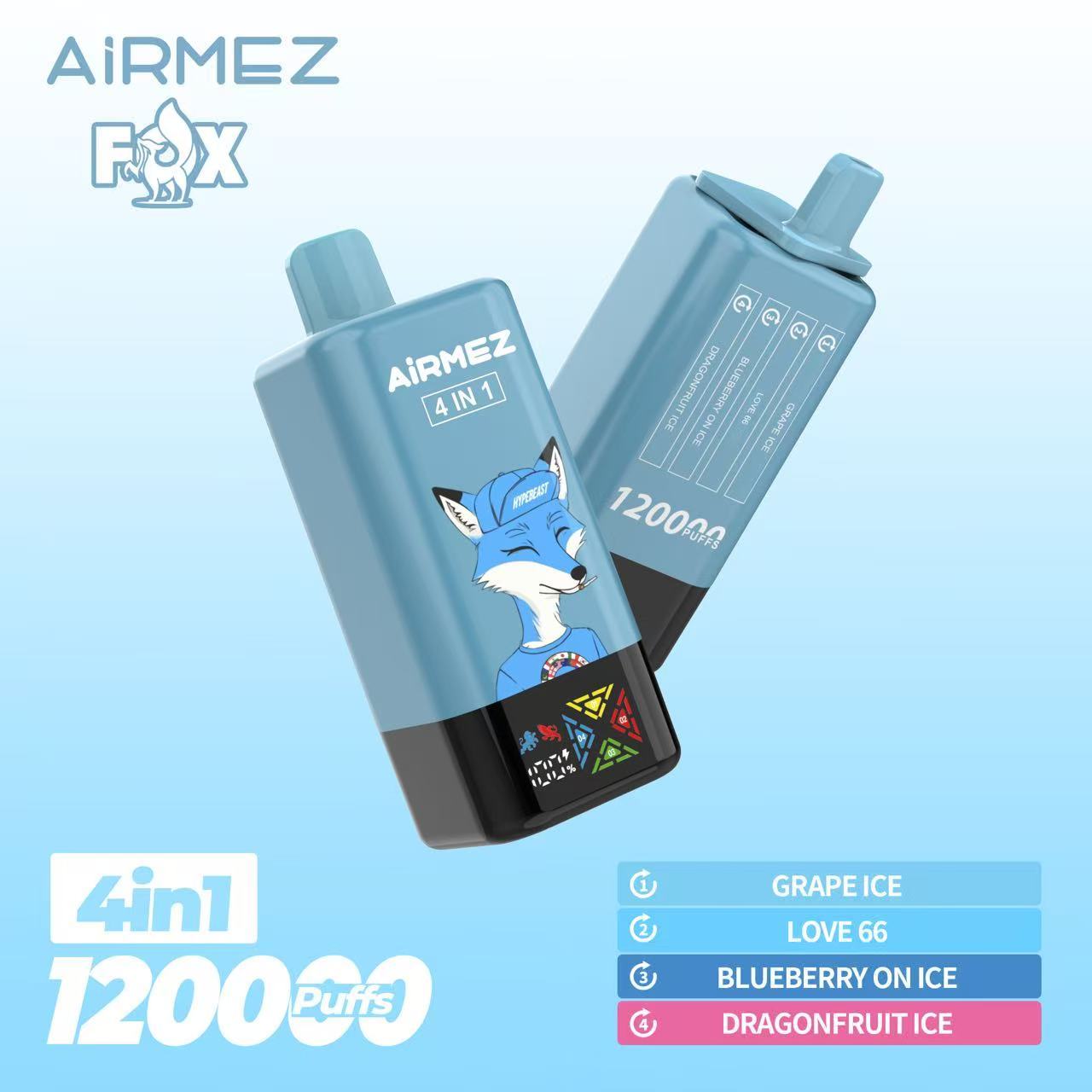 Airmez FOX 120k Puffs 4 IN 1