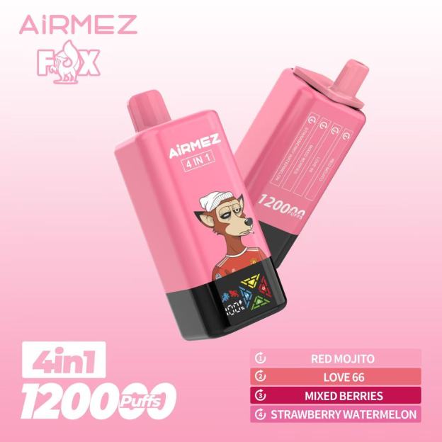 Airmez FOX 120k Puffs 4 IN 1