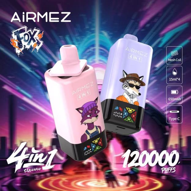 Airmez FOX 120k Puffs 4 IN 1