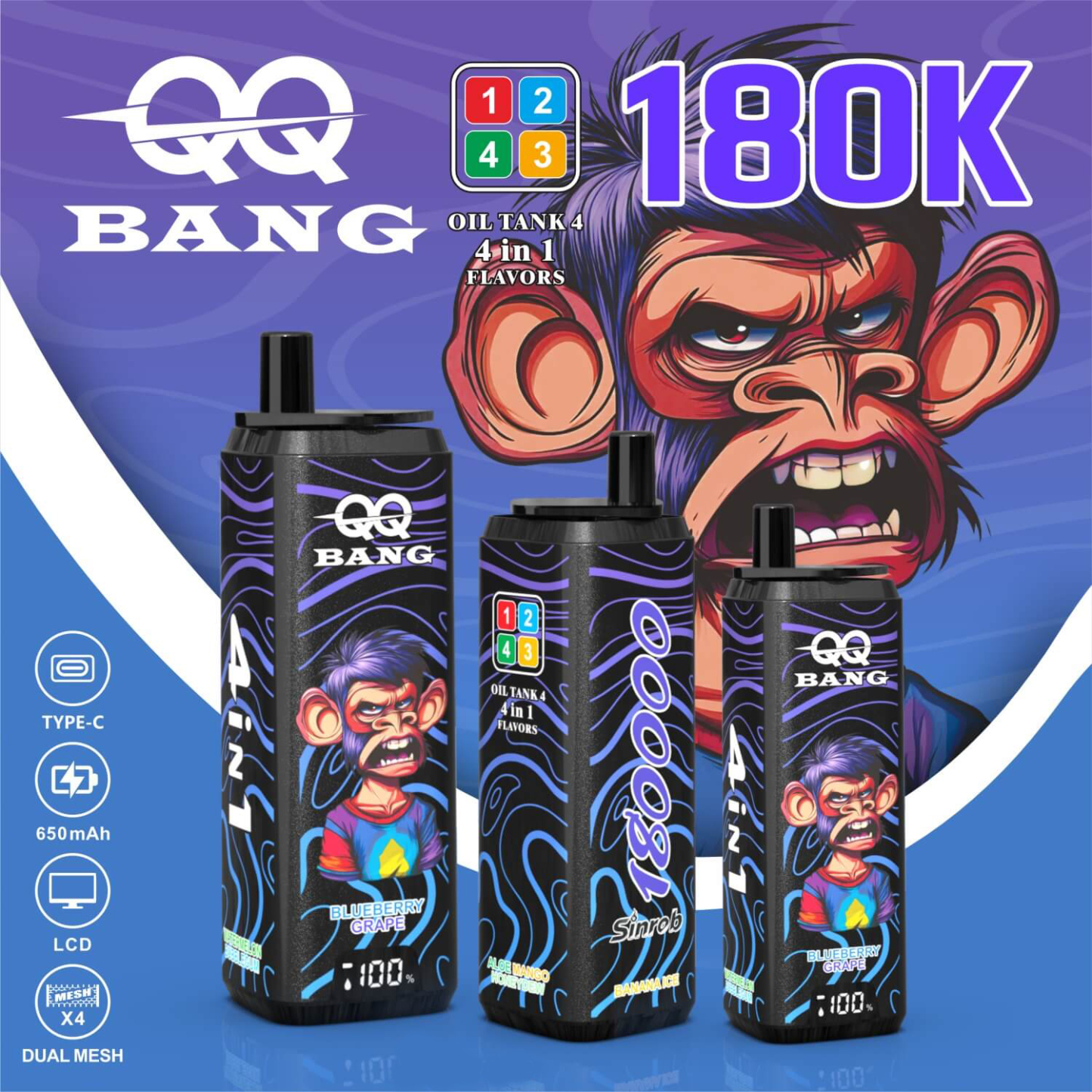 QQ Bang 18万