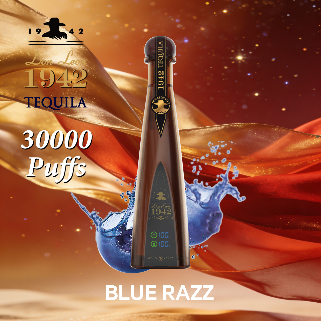 Don leon Tequila 1942 30000 Puffs