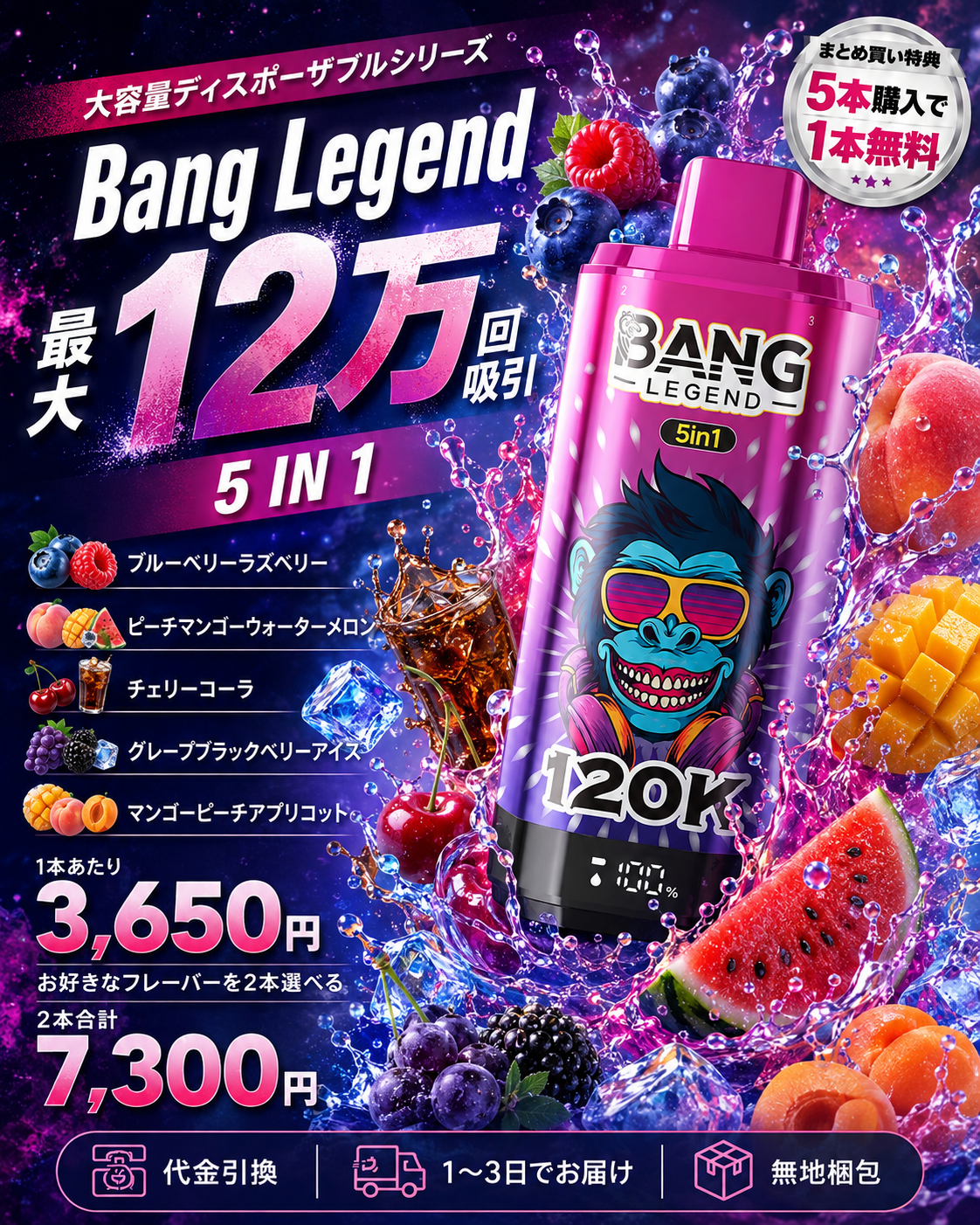 Bang Legend 12万回