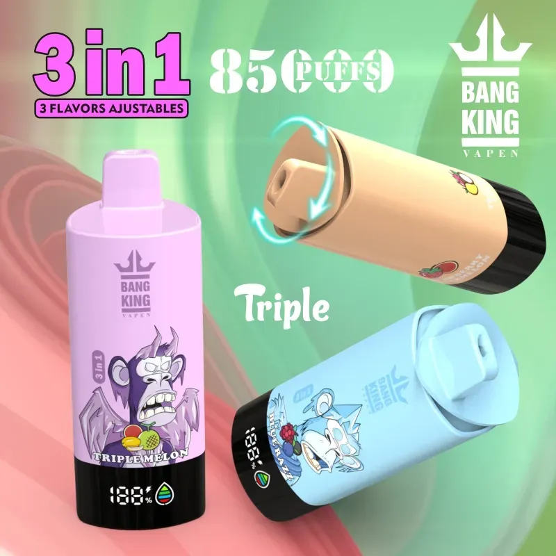 Bang King Triple 85000 puffs 3-in-1 Disposable Vape