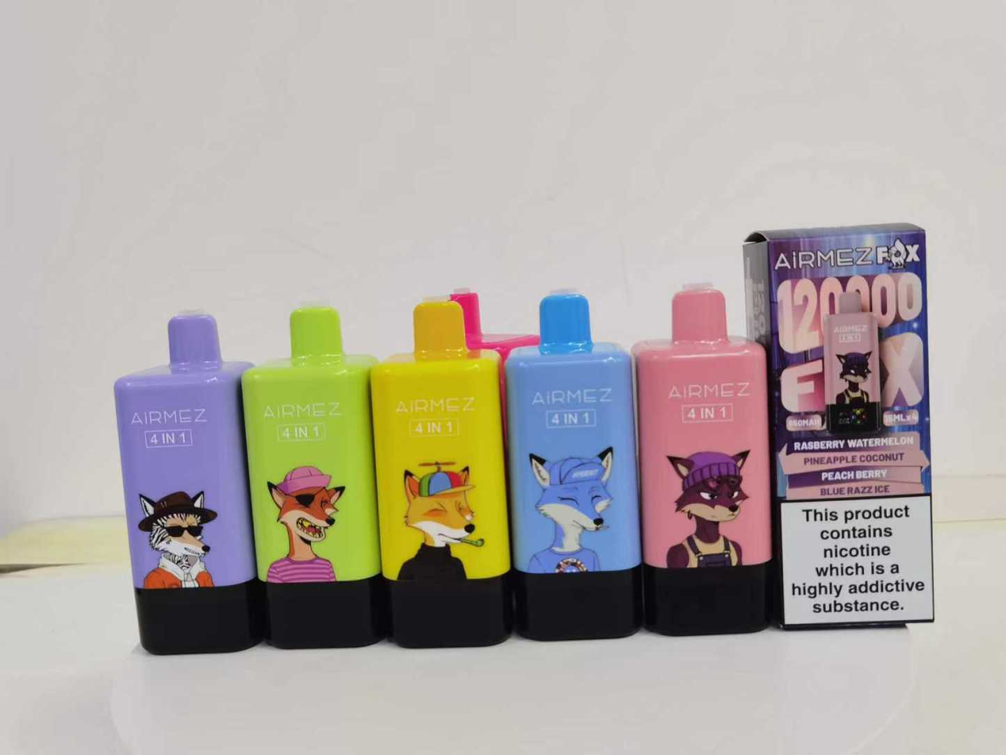 Airmez FOX 120k Puffs 4 IN 1