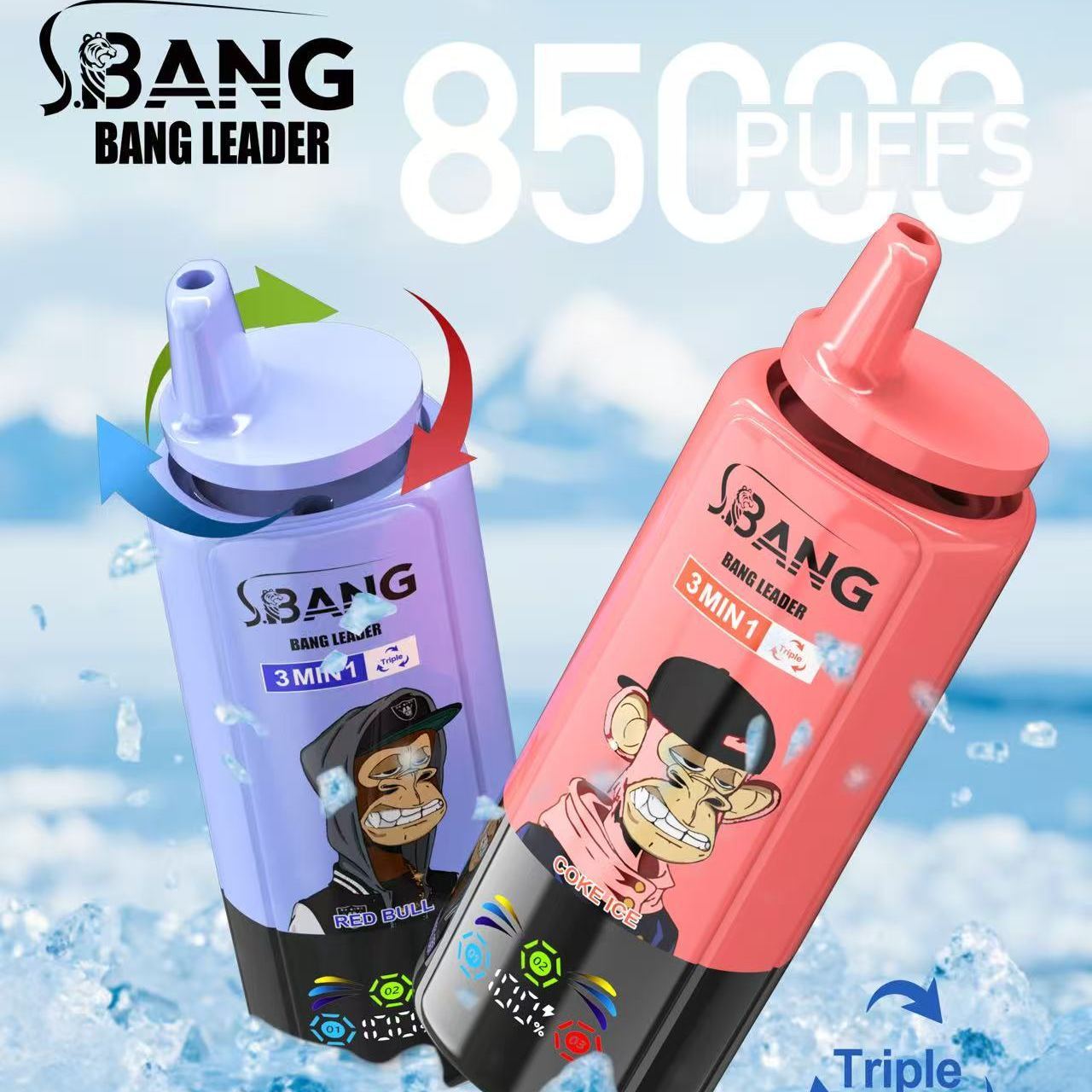 Bang Leader 85K Puffs 3 in 1