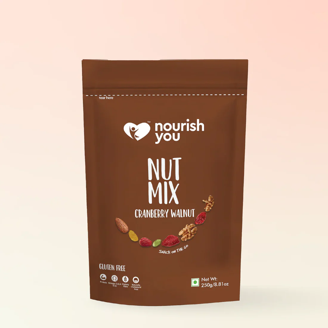 Cranberry Walnut Nut Mix 250gCranberry Walnut Nut Mix 250g