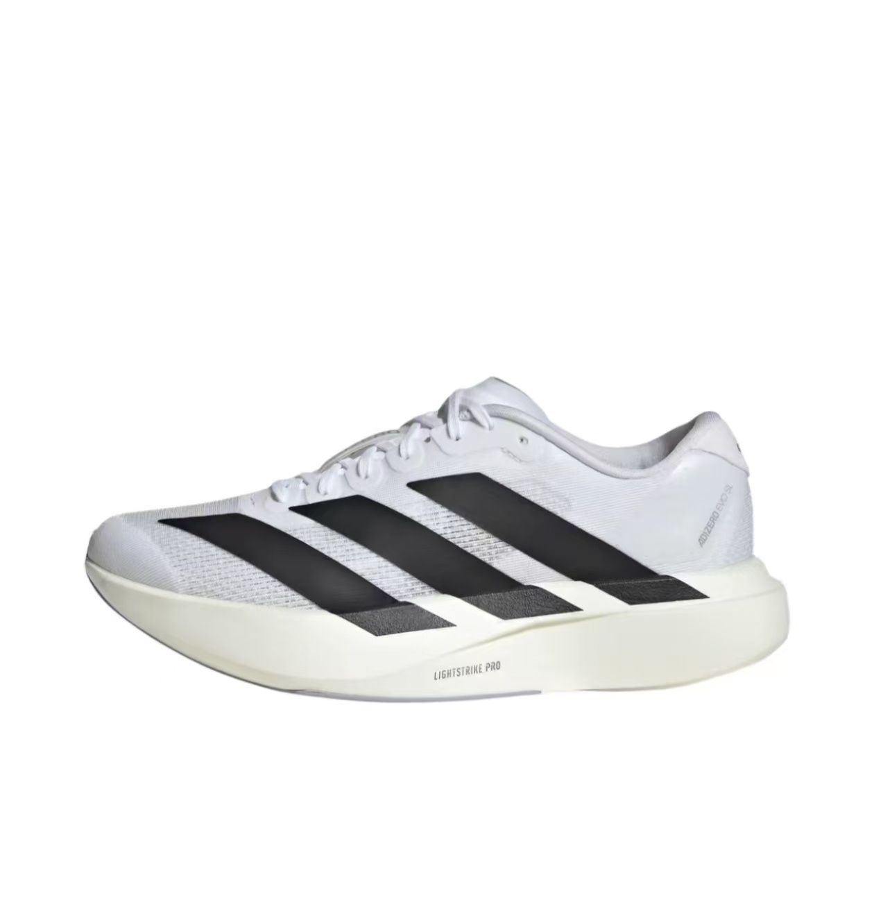 阿迪EVO SL跑鞋白黑