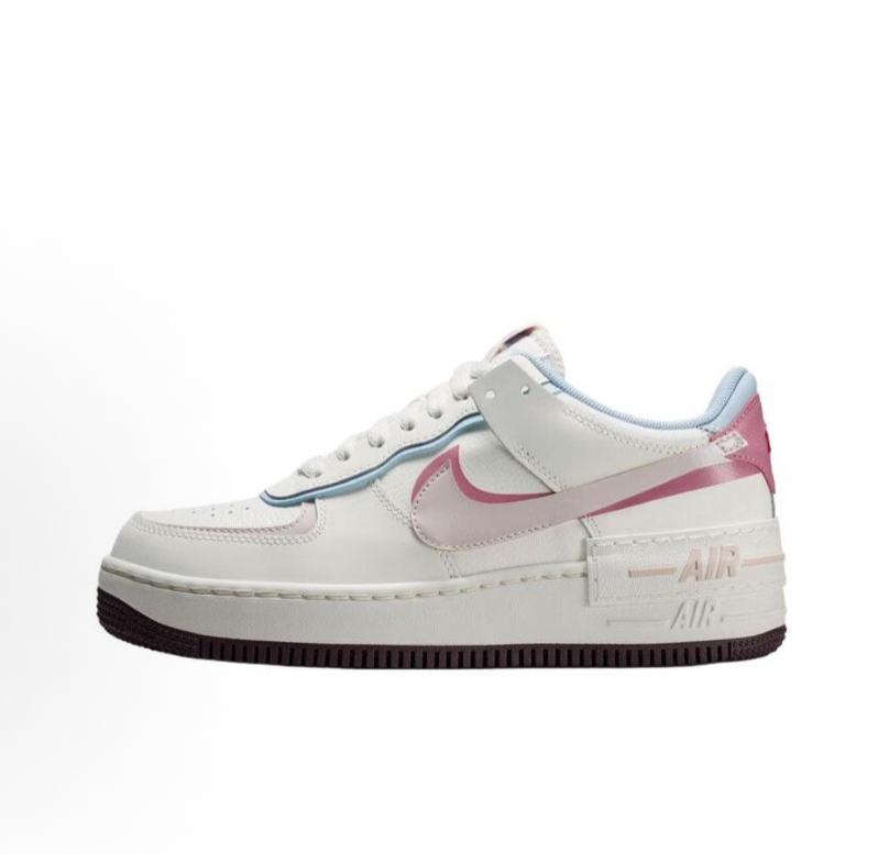 Nike Air Force1 情人节限定情侣款 粉白雙鉤