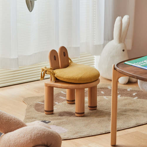 カニさん木製キッズチェア