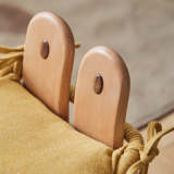 カニさん木製キッズチェア