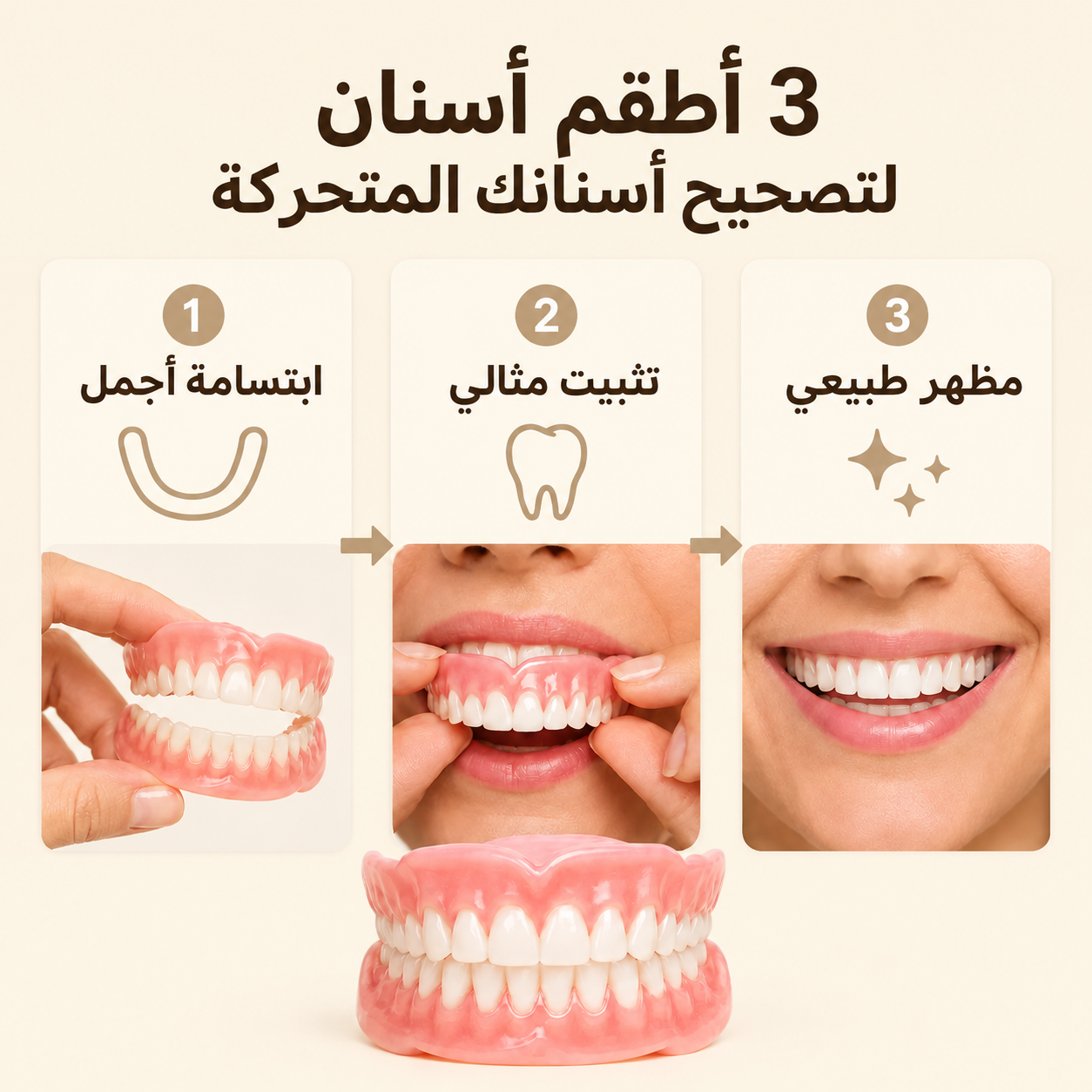 تغطية كاملة للأسنان بجودة ممتازة