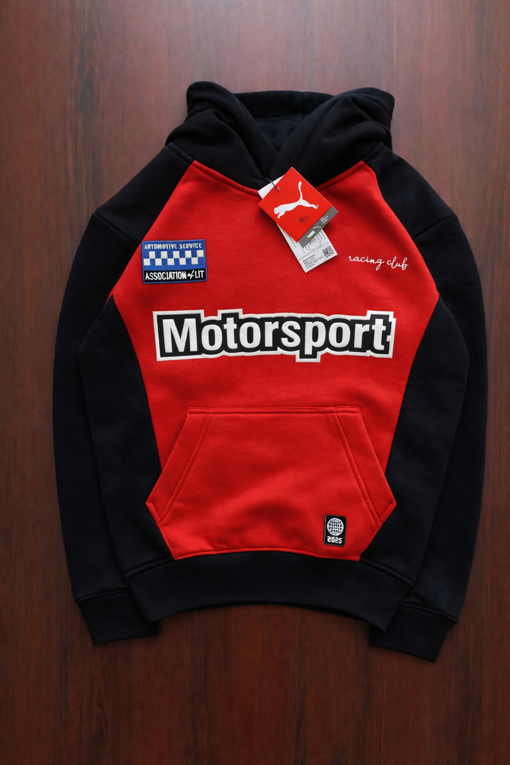 Men’s Black-Red Classic Hoodies 