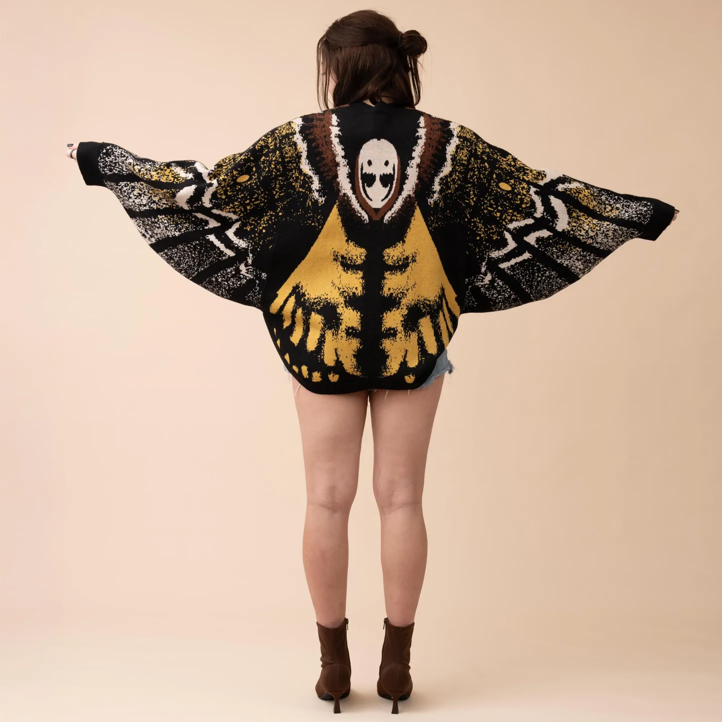 Death's Head Moth Cardigan
