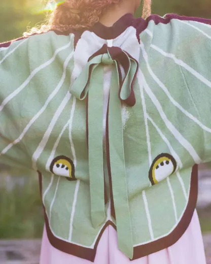 Luna Moth Cardigan