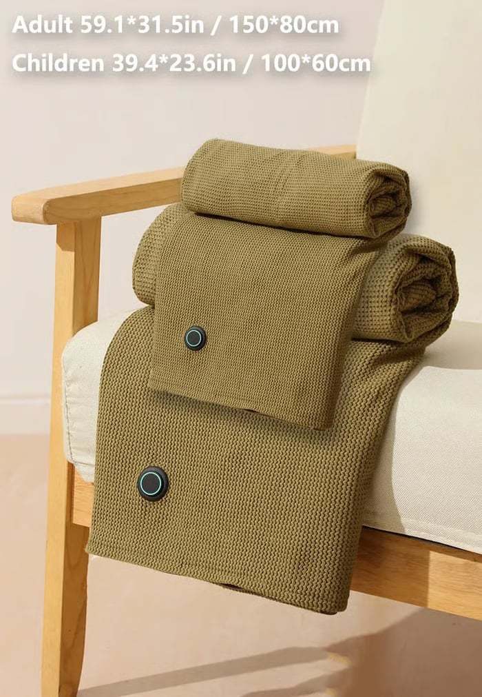 Premium Heated Winter Shawl – Stay Cozy Anywhere!