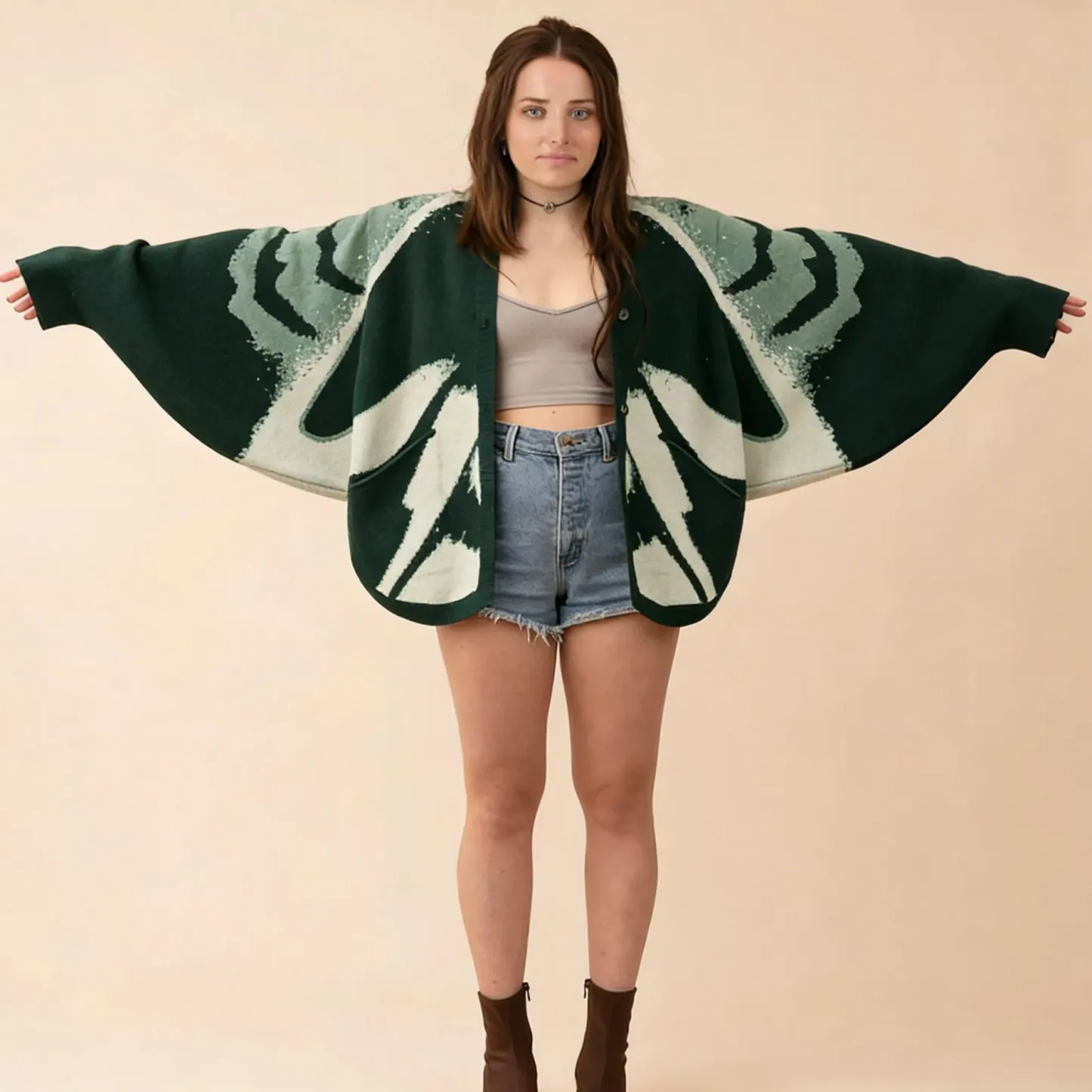 Sphinx Moth Cardigan