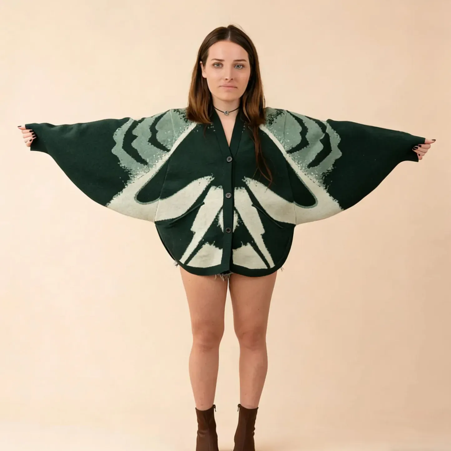 Sphinx Moth Cardigan