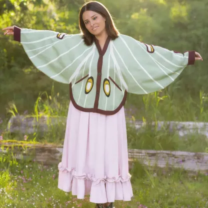 Luna Moth Cardigan