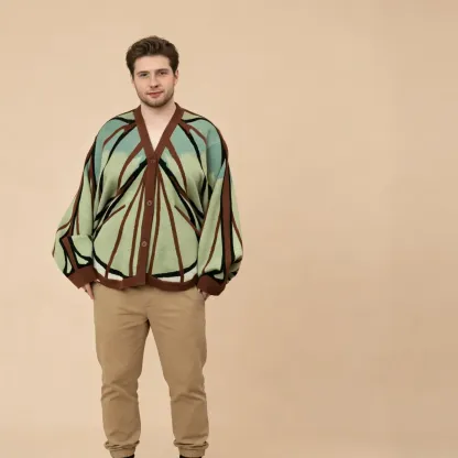 Spanish Moon Moth Cardigan