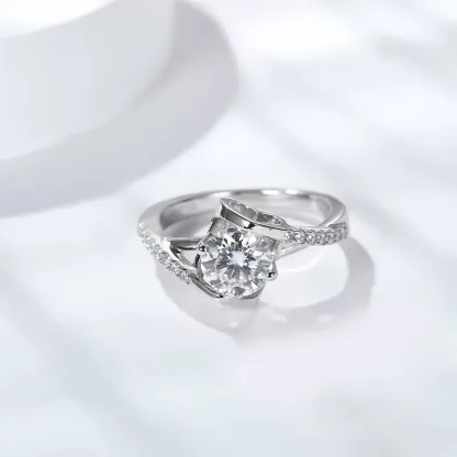 천사의키스 반지(큐빅세팅)