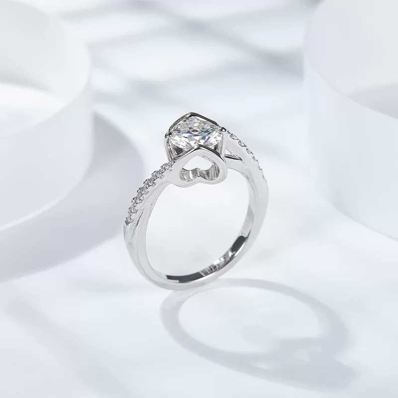 천사의키스 반지(큐빅세팅)