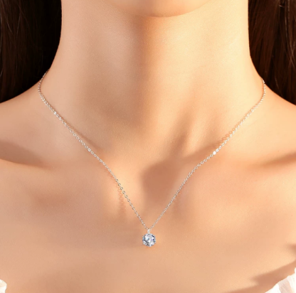 일체형 6프롱 목걸이