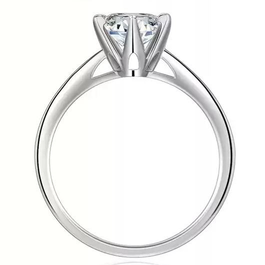 클래식 육발 반지 