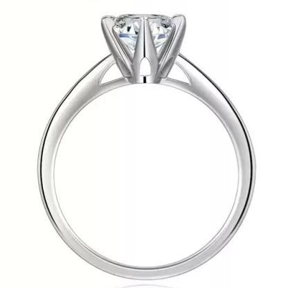 클래식 육발 반지 