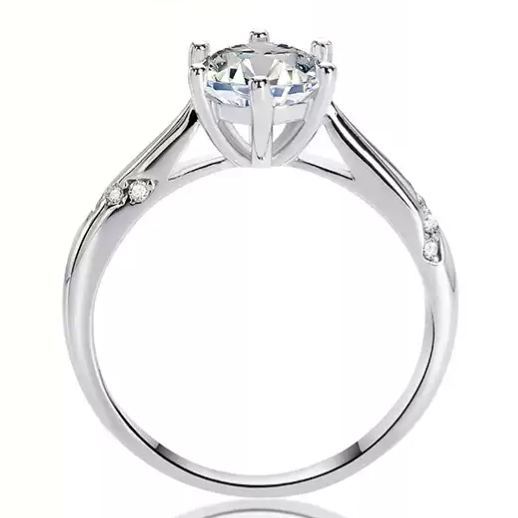 통링6프롱 솔리테어 반지