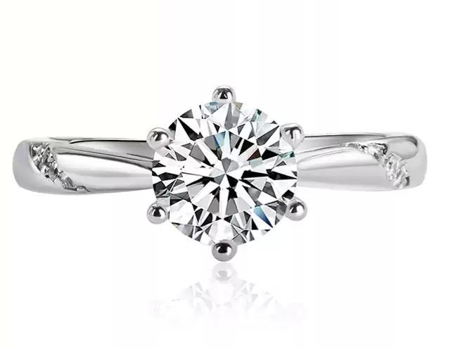 통링6프롱 솔리테어 반지