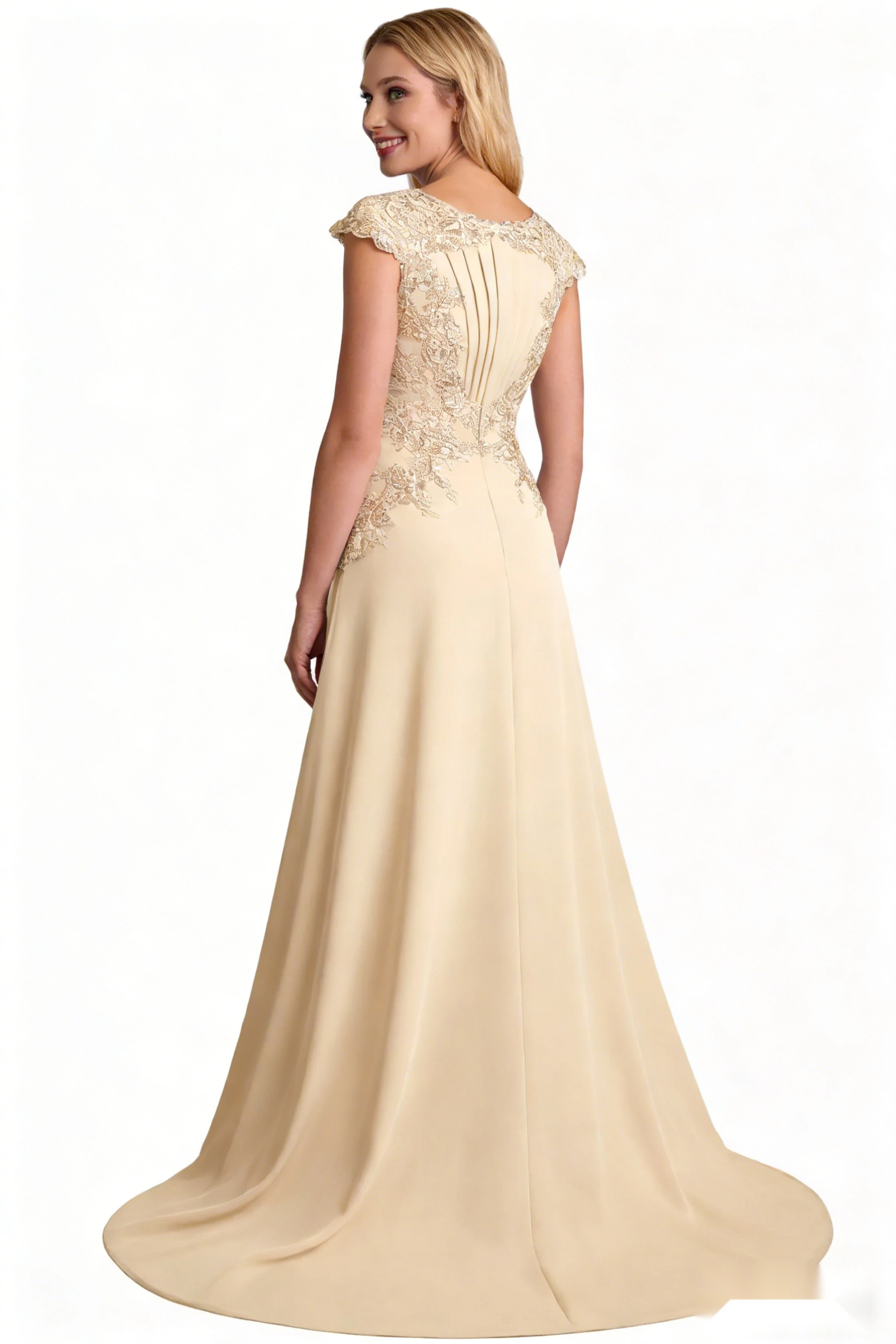 Floral Embroidered Tulle Dress