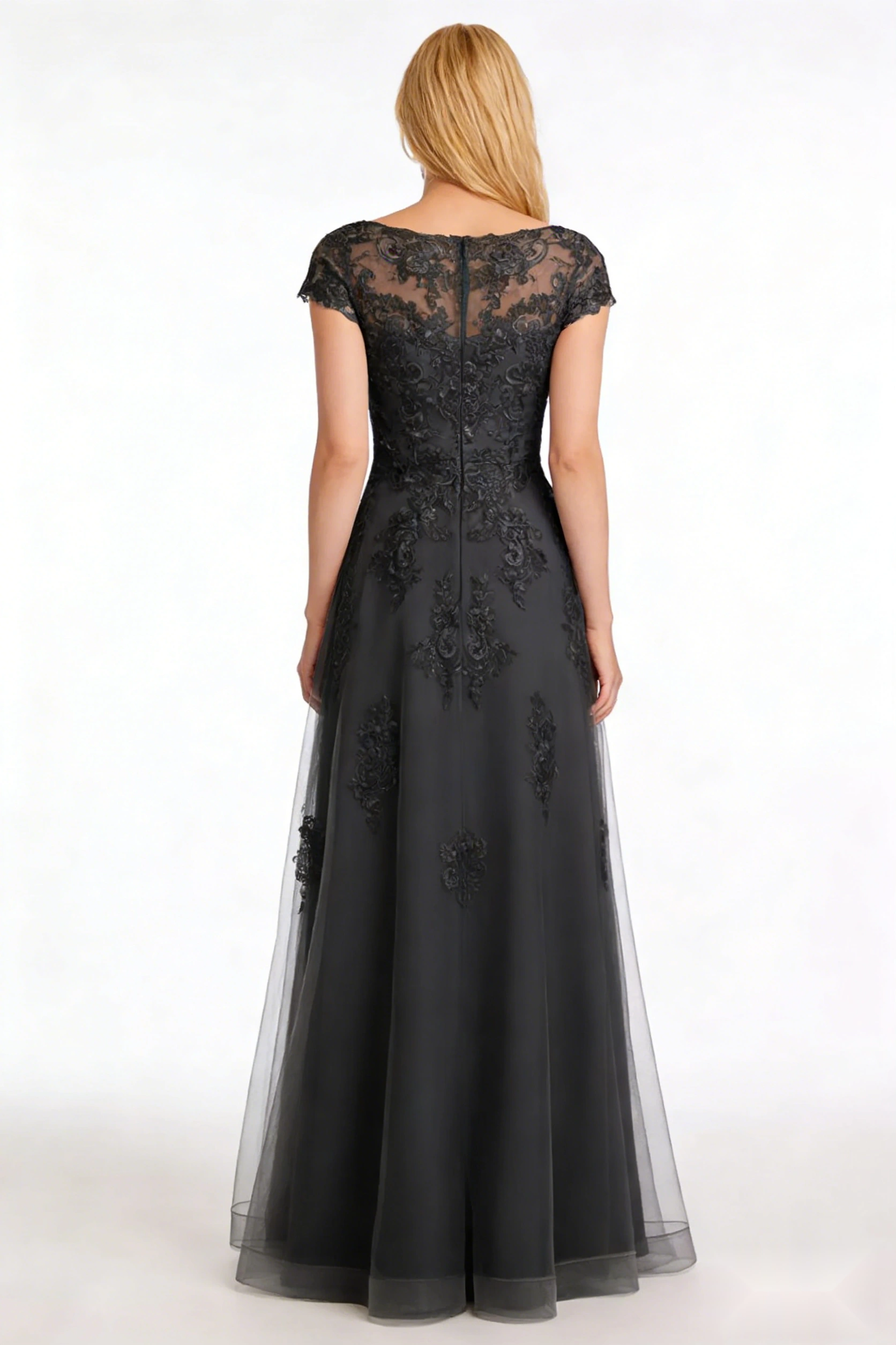 Layered Ruffle Chiffon Dress