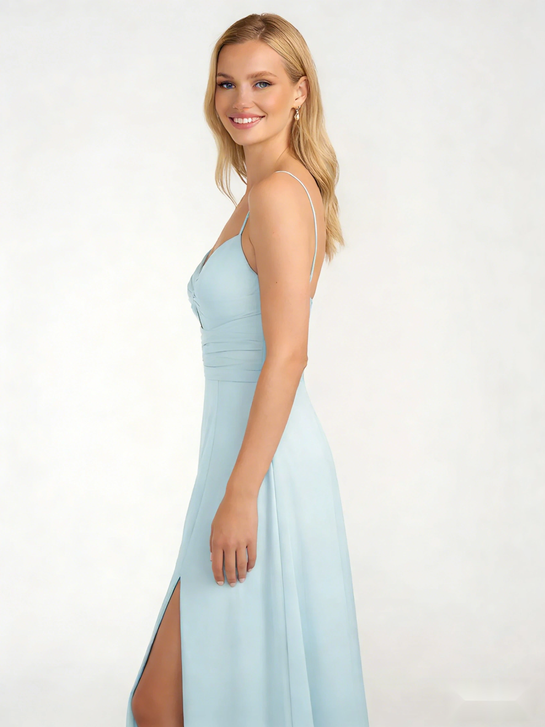 Empire Waist Tulle Gown