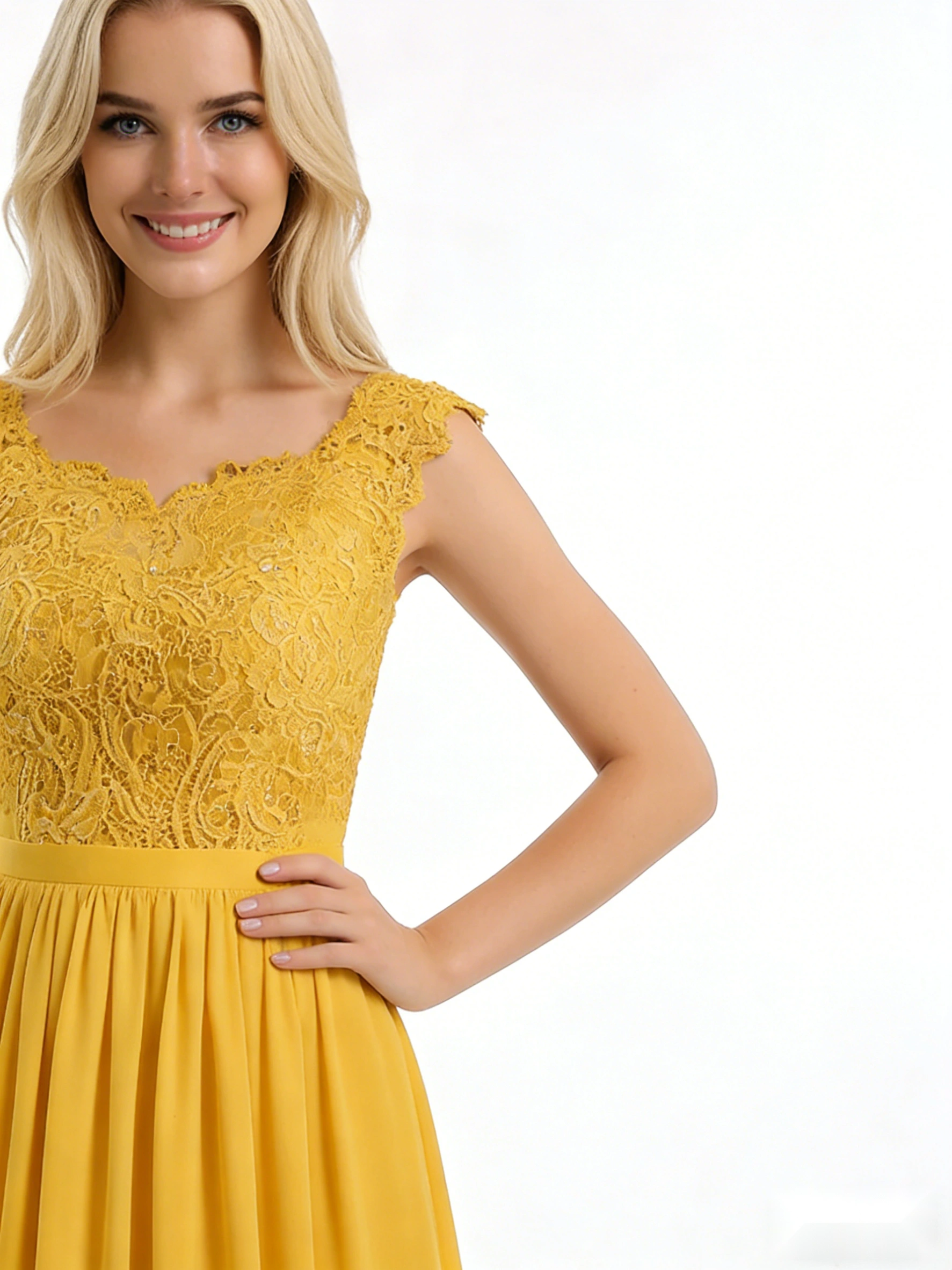 Feathered Hem Party Dress