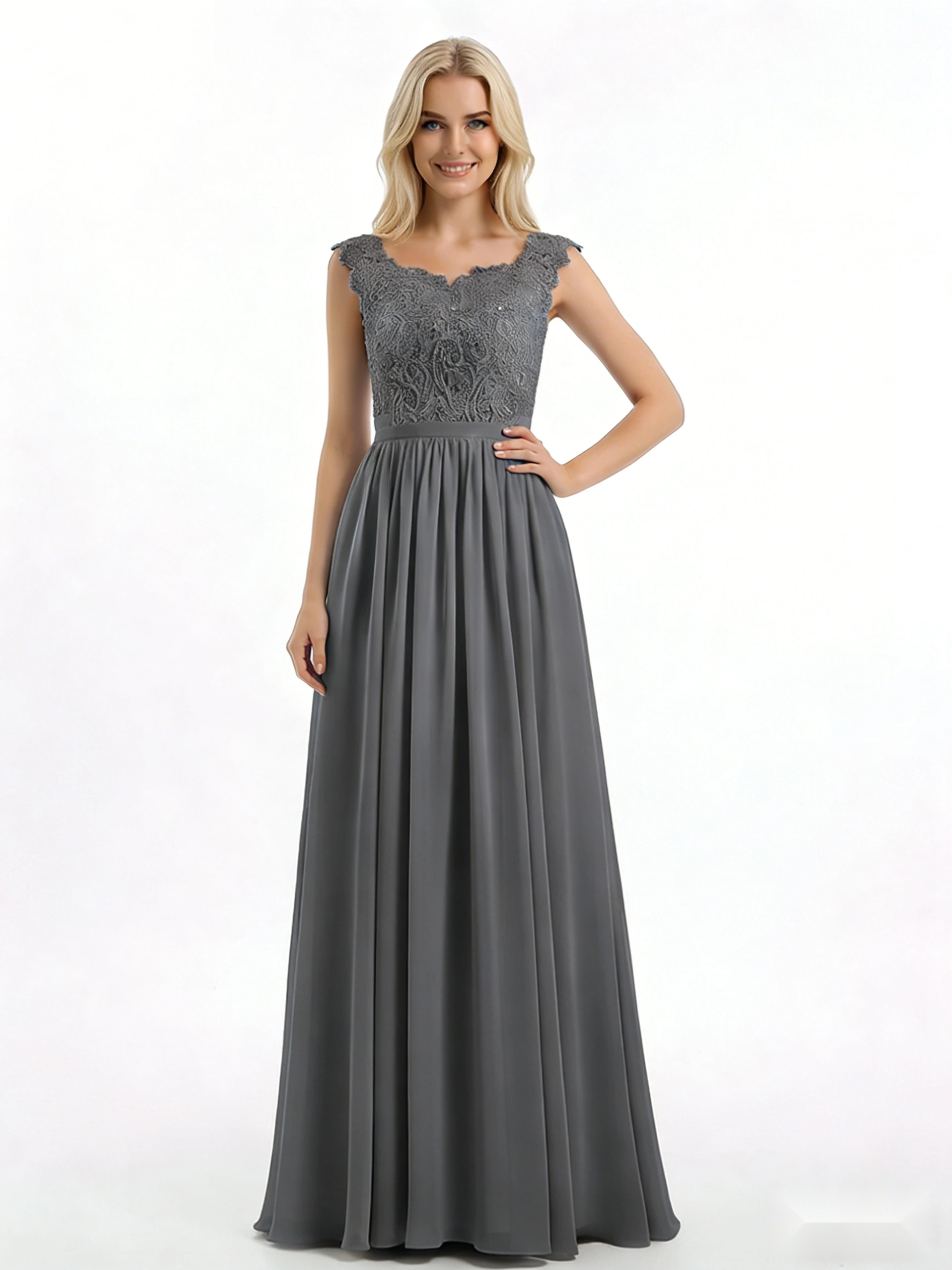 Feathered Hem Party Dress