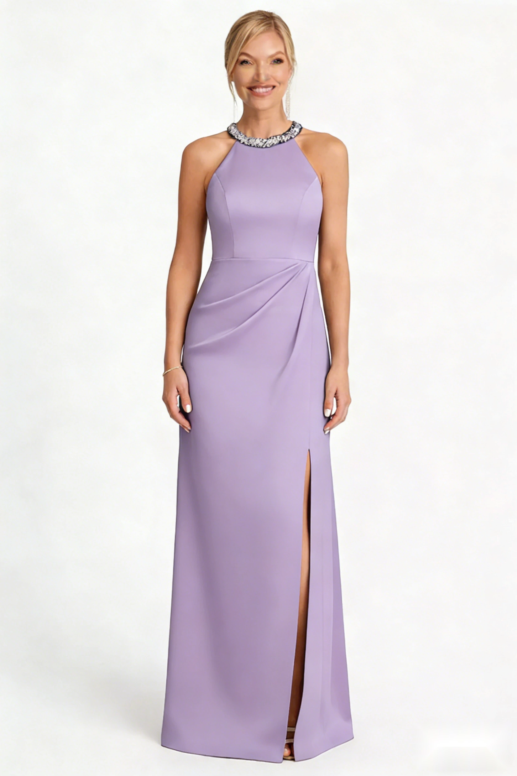 Puff Sleeve Cotton Voile Gown