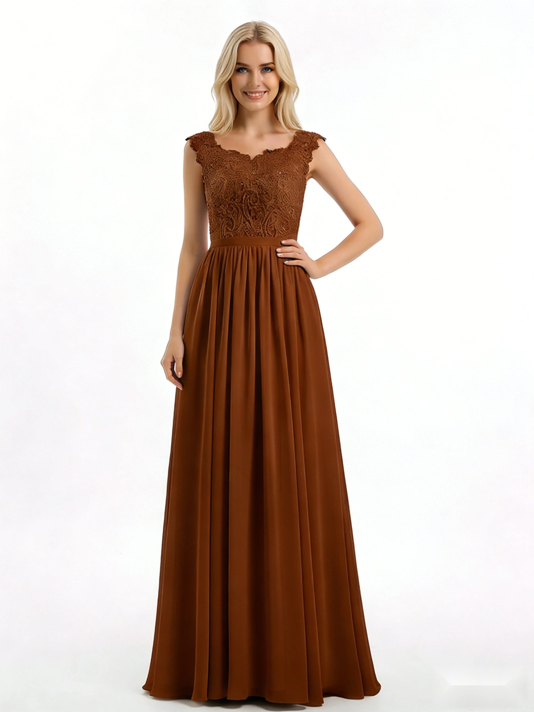 Feathered Hem Party Dress