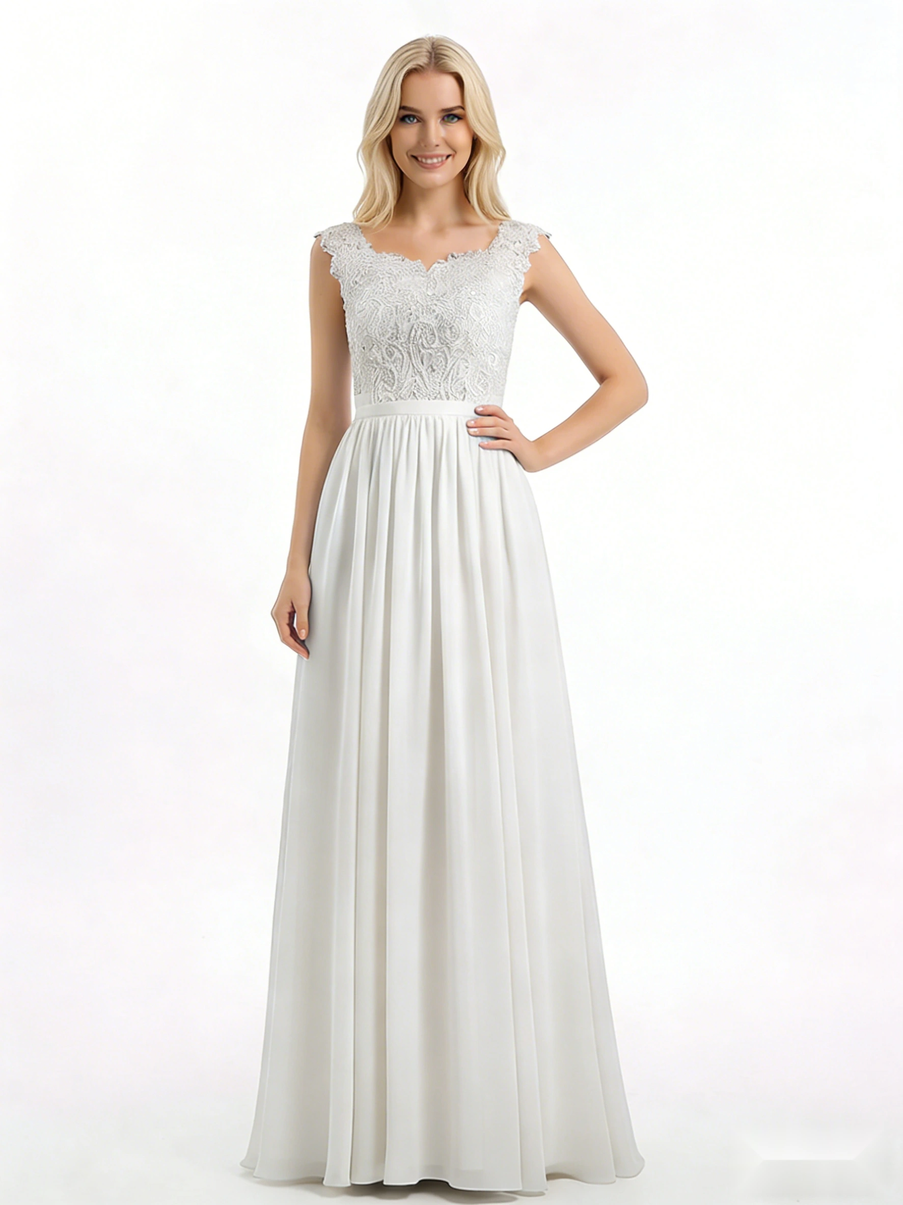 Feathered Hem Party Dress