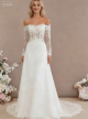 Flat-Collar Cathedral Gown