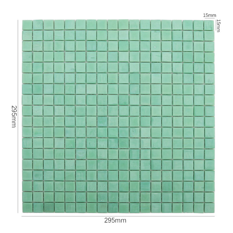 グリーンモザイクタイル15角295mm×295mm