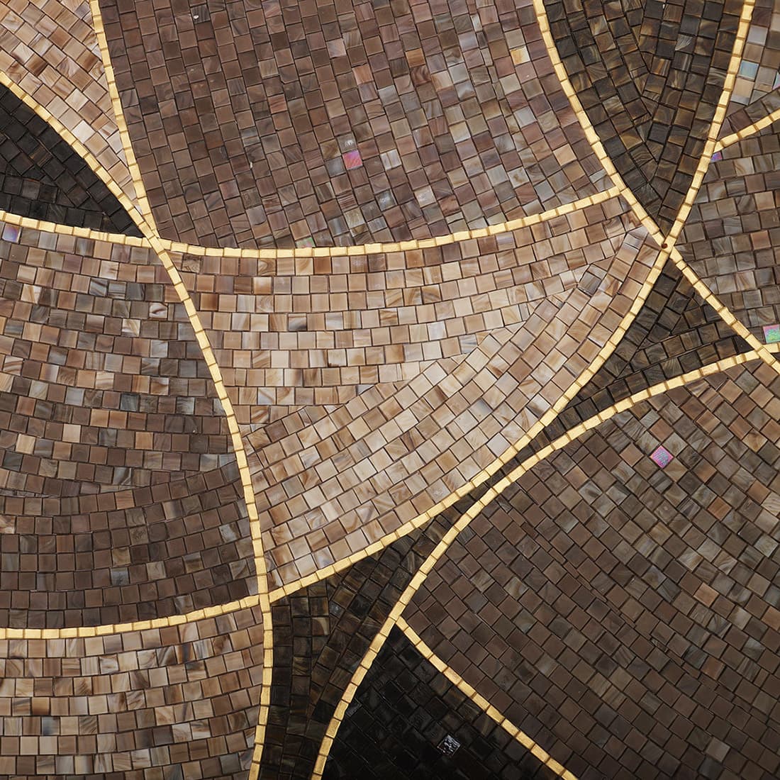 高級モザイクタイル クローズアップ デザイン模様