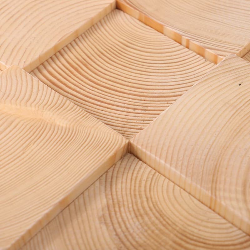 立体エッジ加工の木目タイル