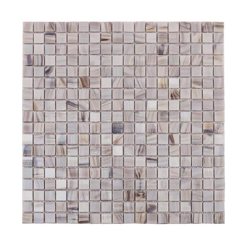 灰色系のガラスモザイクタイル全体図