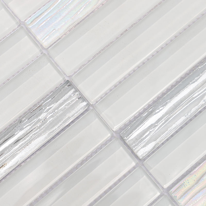 モザイクタイルの交差部分の詳細